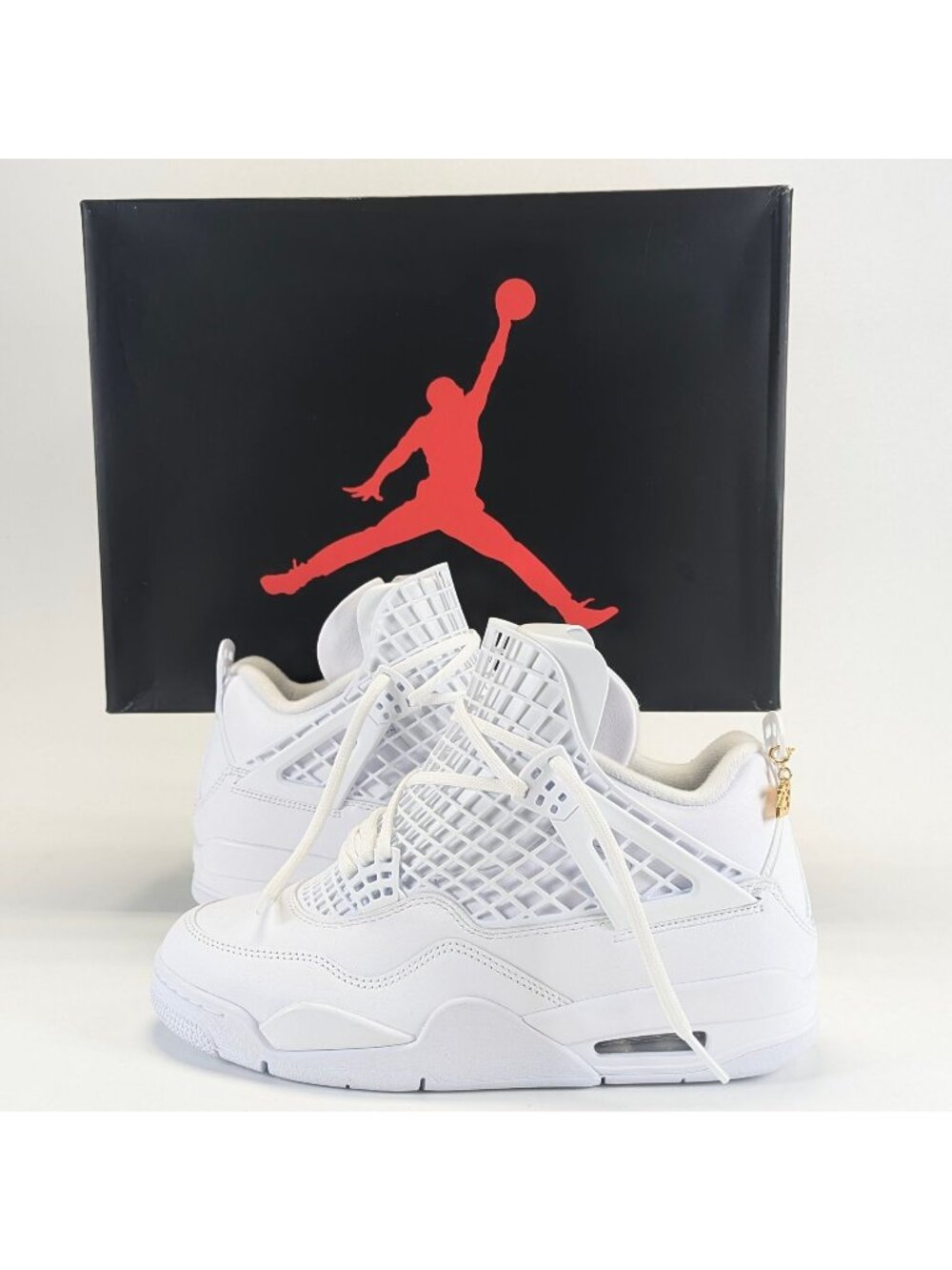 Jordan Air Jordan 4 “Net” Mid-Top Retro – Women’s Size 10 White FN7251-107 NEW